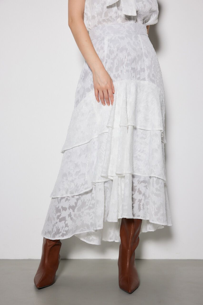 rienda「フィッシュテールティアードスカート」|スカート|