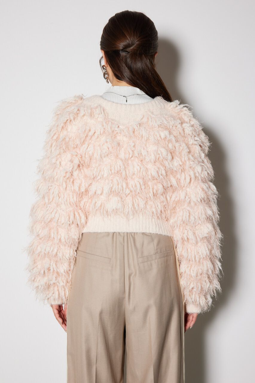 rienda「フリンジニットカーディガン」|カーディガン|