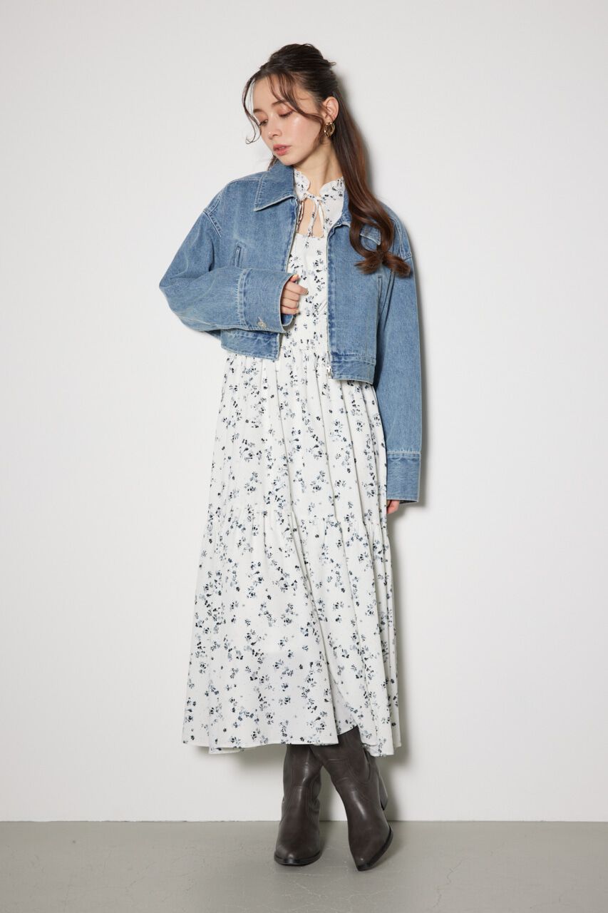 rienda「ステンカラーデニムジャケット」|その他|