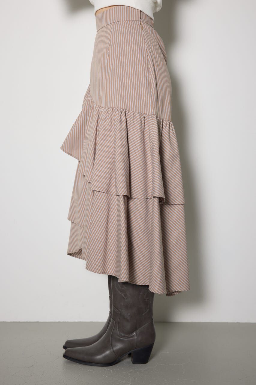 rienda「ボリュームティアードスカート」|スカート|