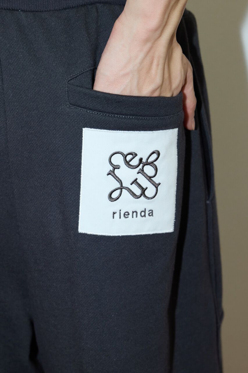 rienda「Rパッチ付きユニセックススウェットパンツ」|その他|