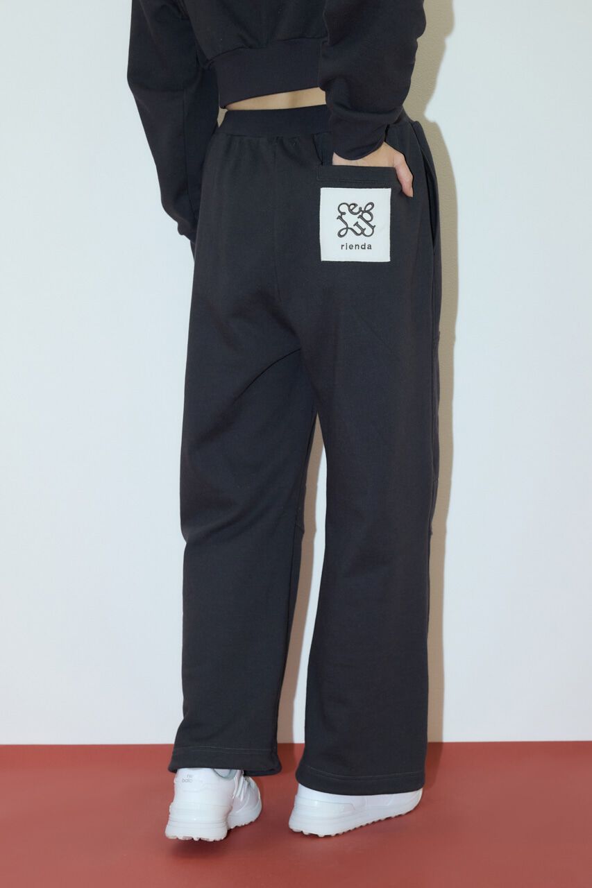 rienda「Rパッチ付きユニセックススウェットパンツ」|その他|