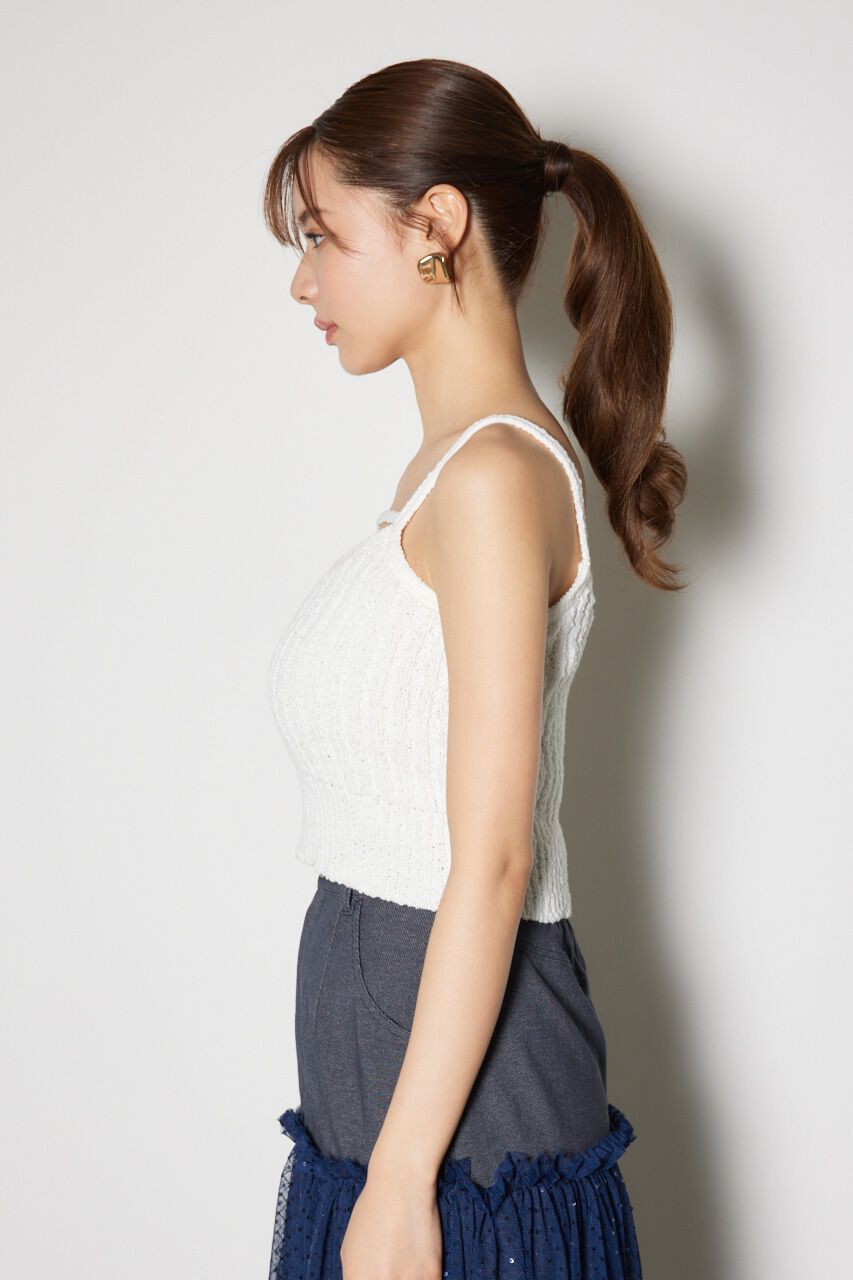 rienda「ニットビスチェ」|キャミソール|