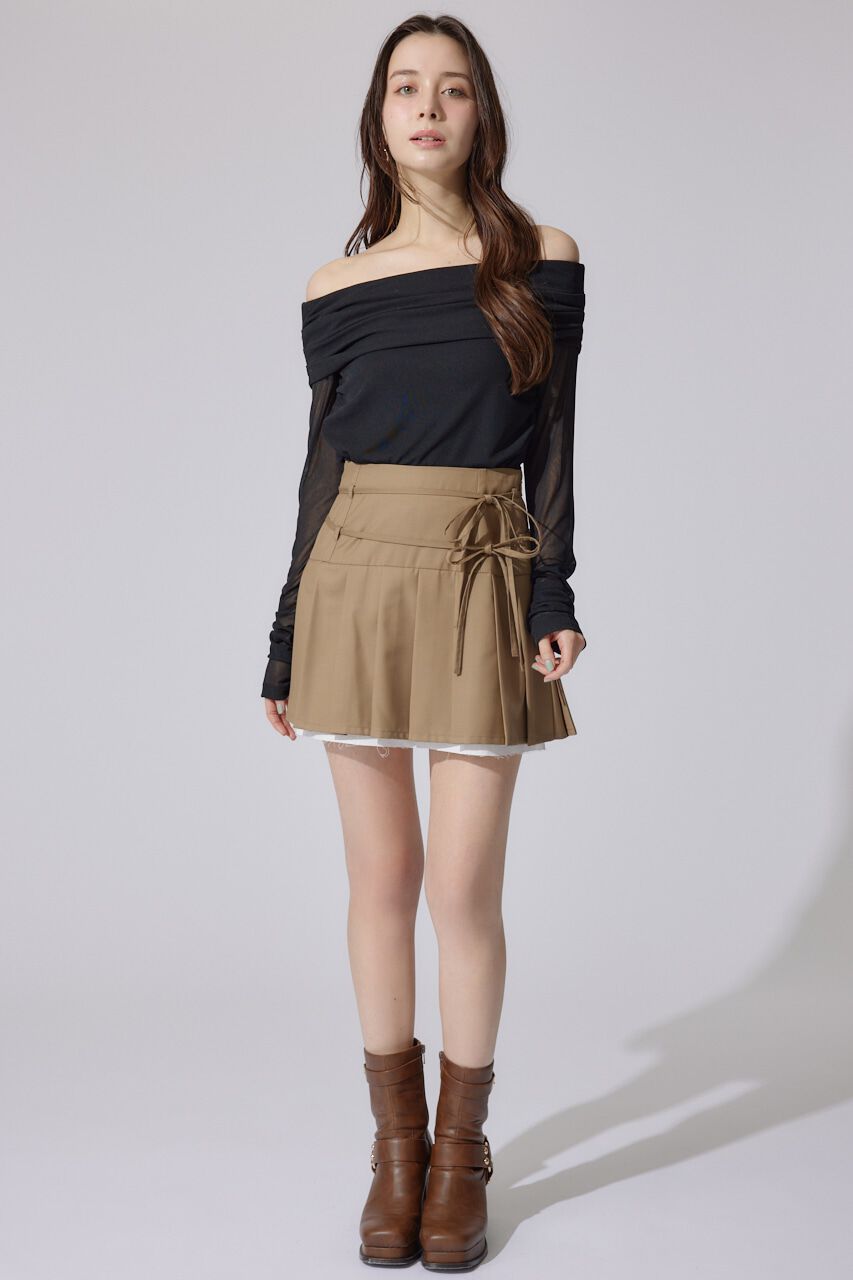 rienda「オフショルレディーシアートップス」|Tシャツ・カットソー|