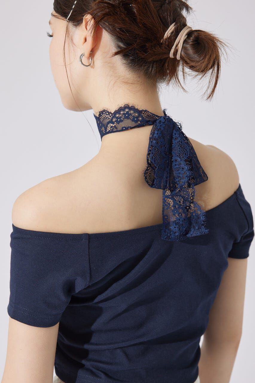 rienda「2WAYオフショルTシャツ」|Tシャツ・カットソー|