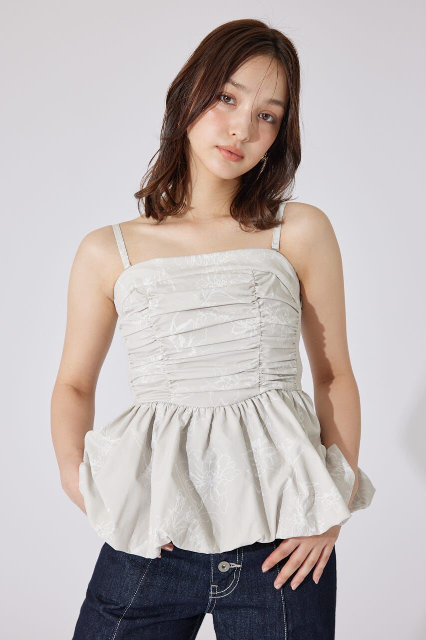 rienda「ペプラムベアトップス」|シャツ・ブラウス|