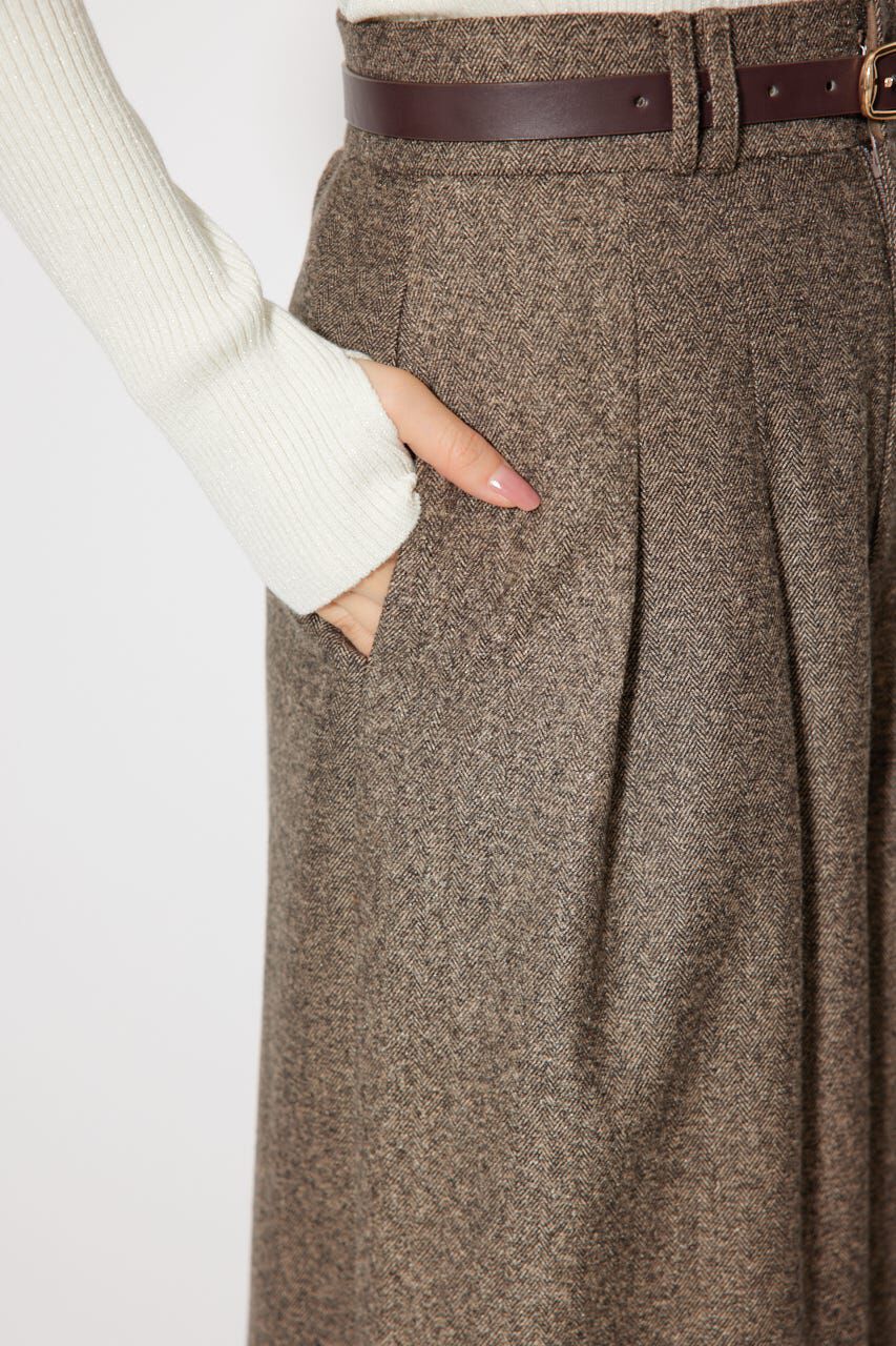 rienda「ハイウエストワイドフレアパンツ」|その他|