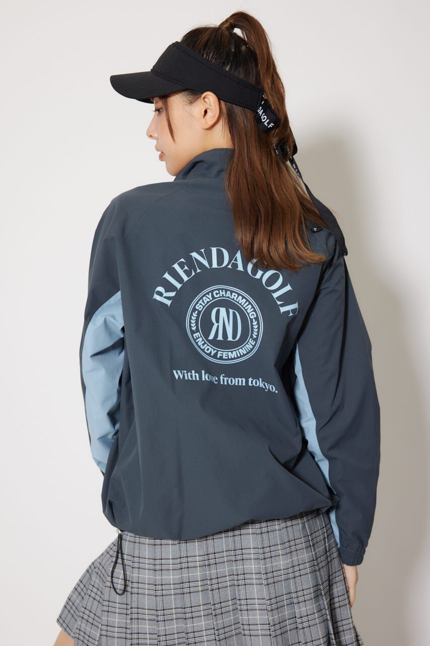 rienda「バイカラールーズスニードケジャケット」|その他|