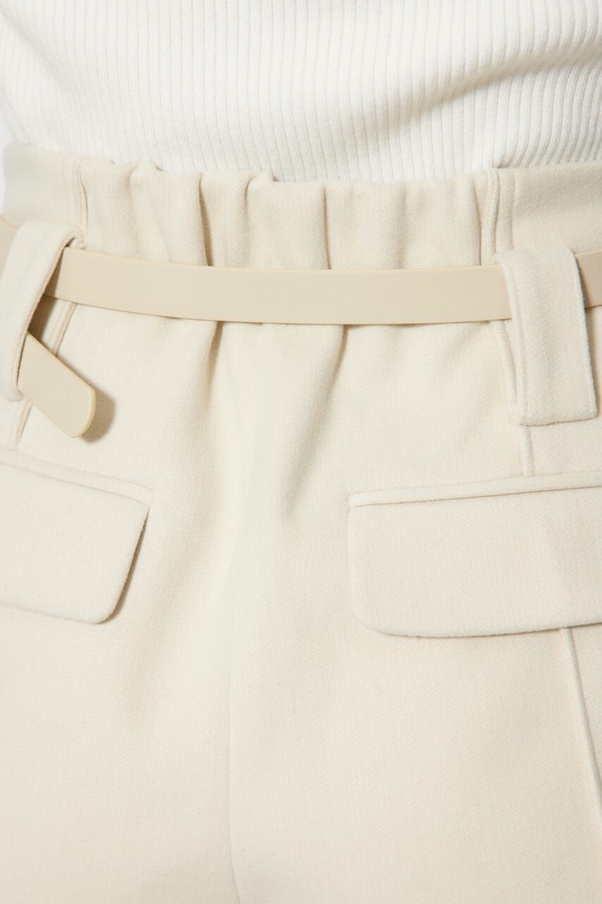 rienda「ベルト付きピンタックショートパンツ」|その他|