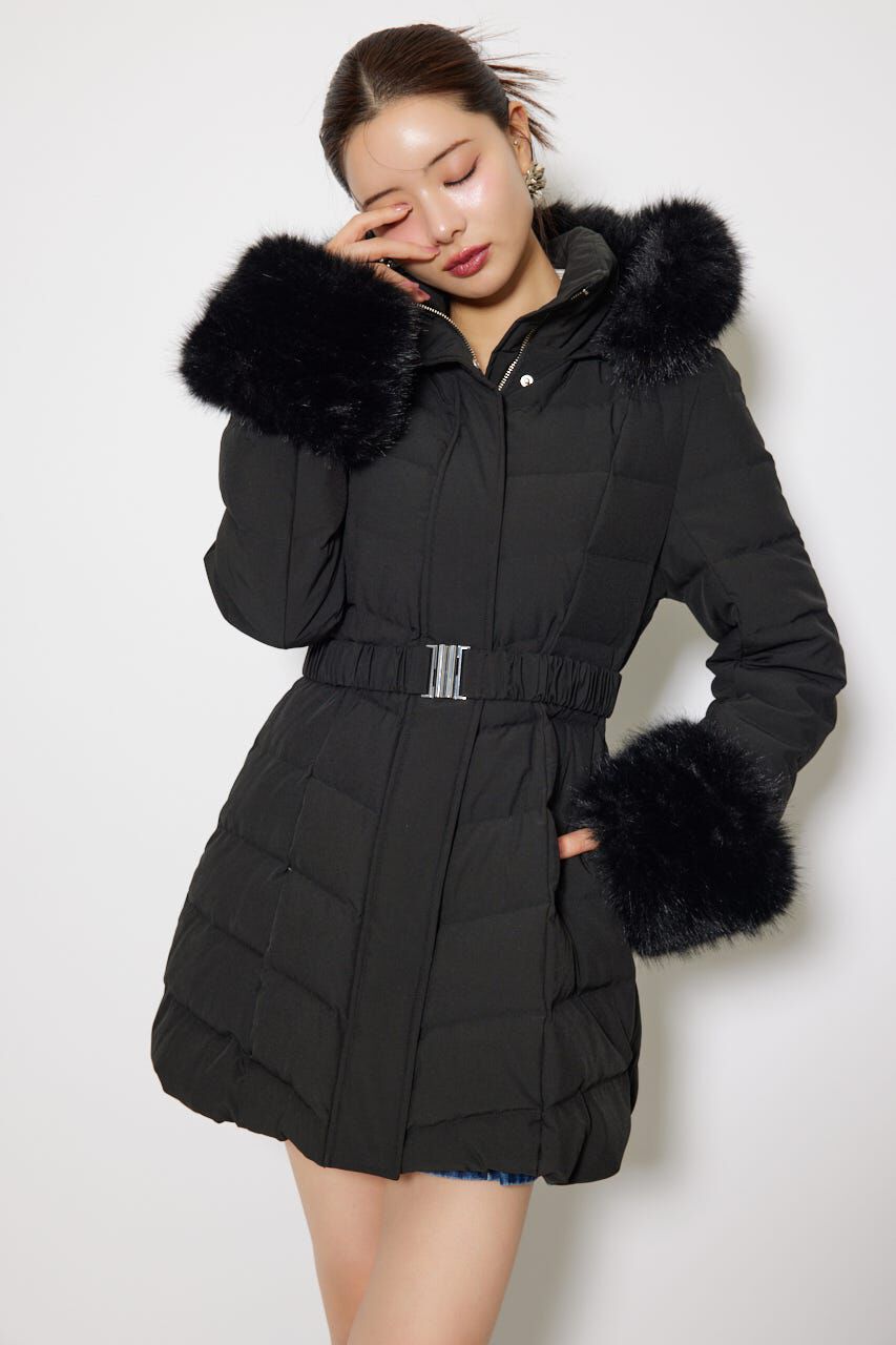 rienda「Aラインダウンワンピコート」|その他|