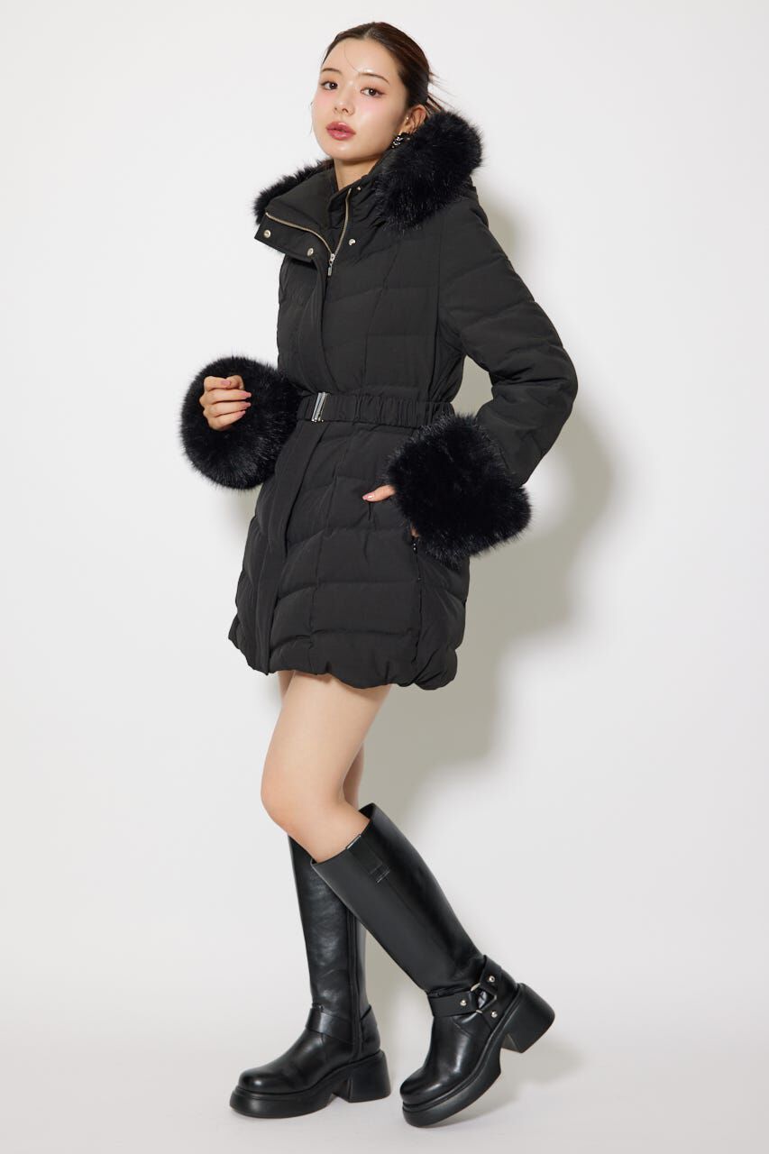 rienda「Aラインダウンワンピコート」|その他|