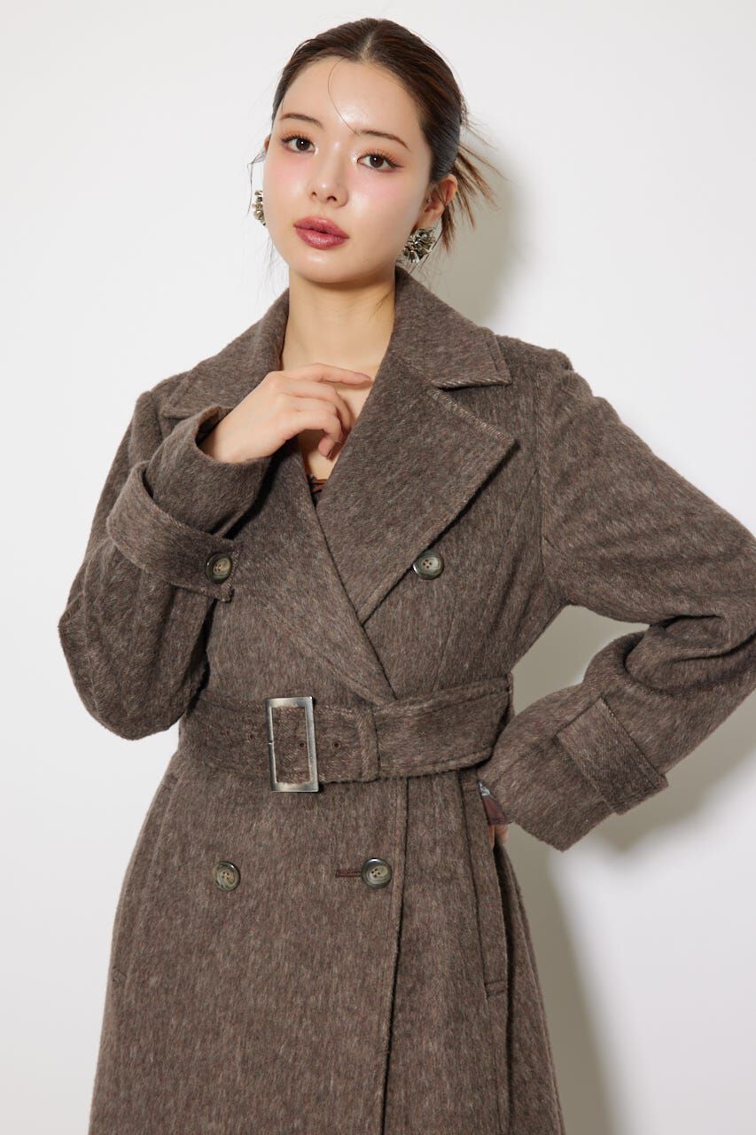 rienda「ダブルカラーシェイプドチェスターコート」|その他|