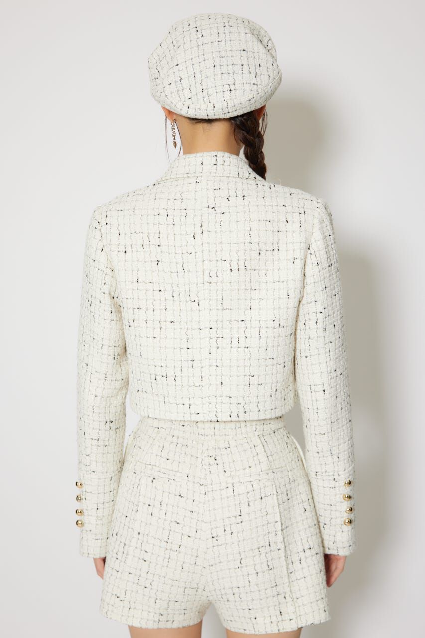 rienda「ツイードショートジャケット」|その他|