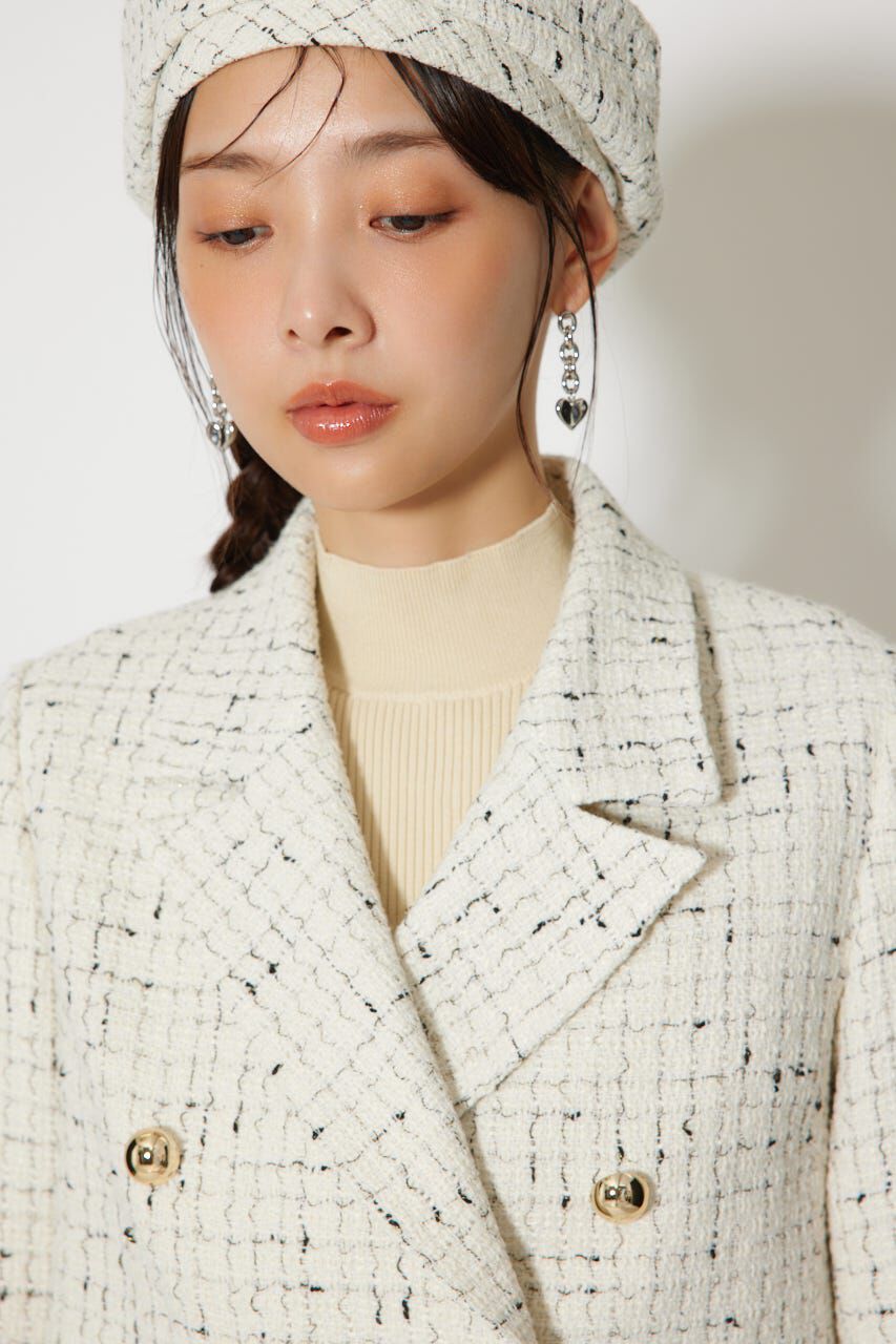 rienda「ツイードショートジャケット」|その他|