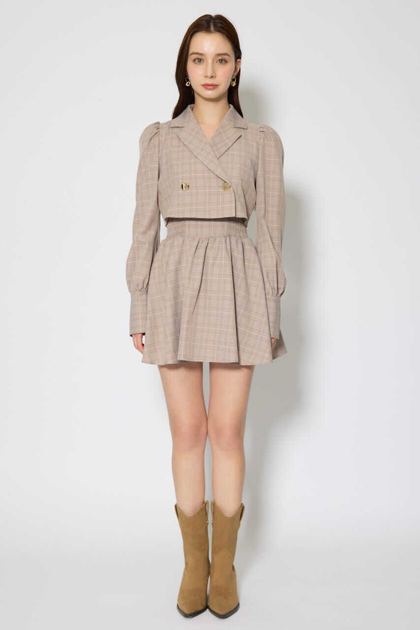 rienda「テーラードデザインミニワンピース」|ワンピース|