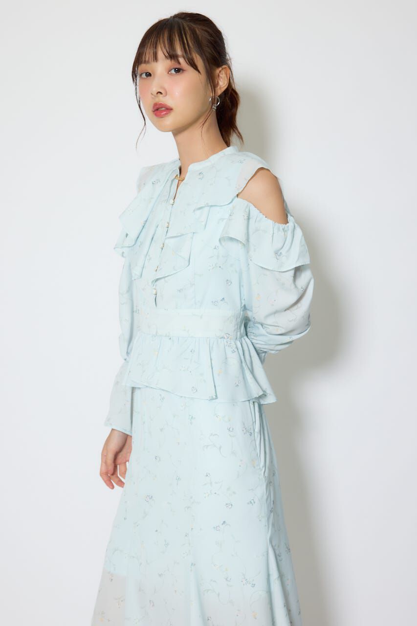 rienda「マーメイドフラワーワンピース」|ワンピース|