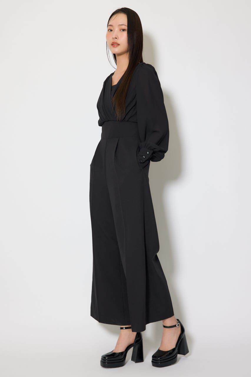 rienda「カシュクールデザインロンパース」|ワンピース|