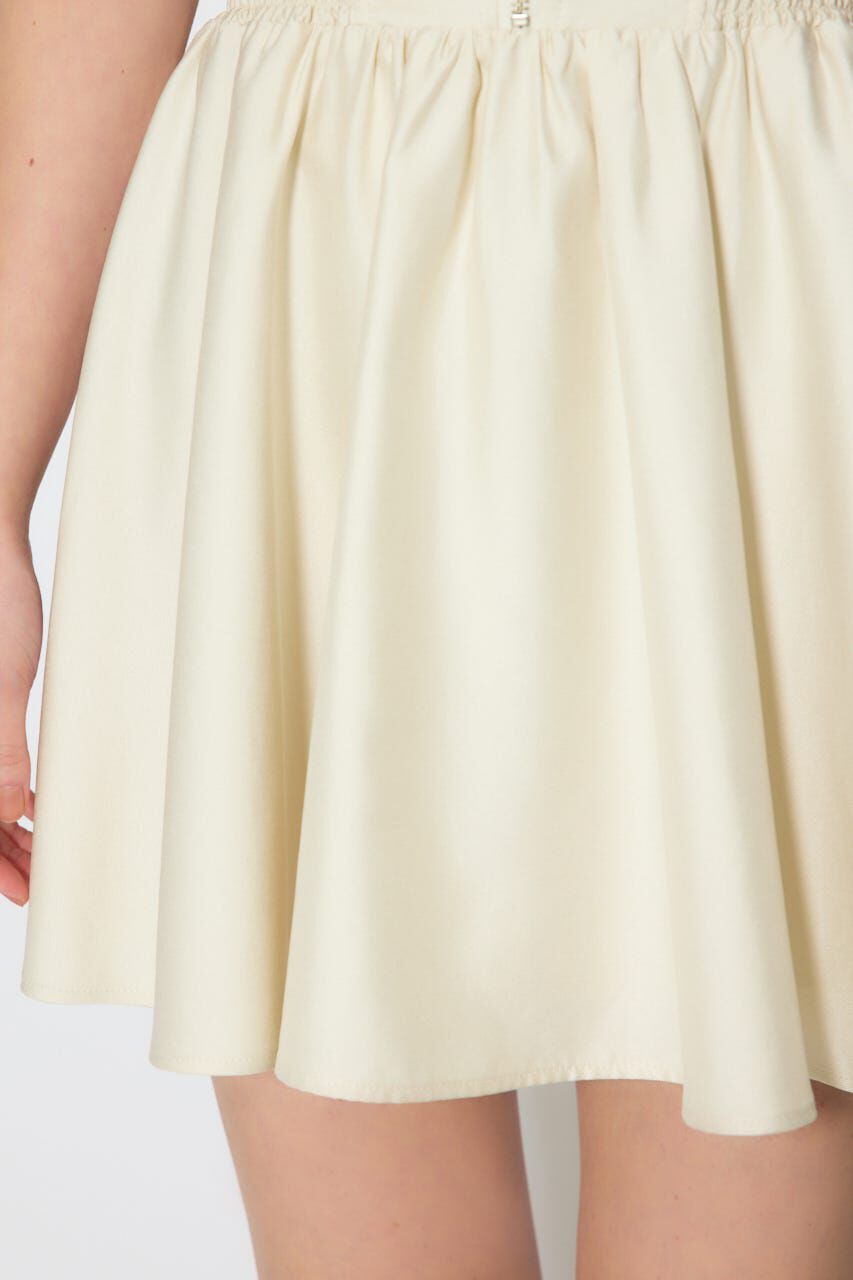 rienda「バストディティールフレアミニワンピース」|ワンピース|