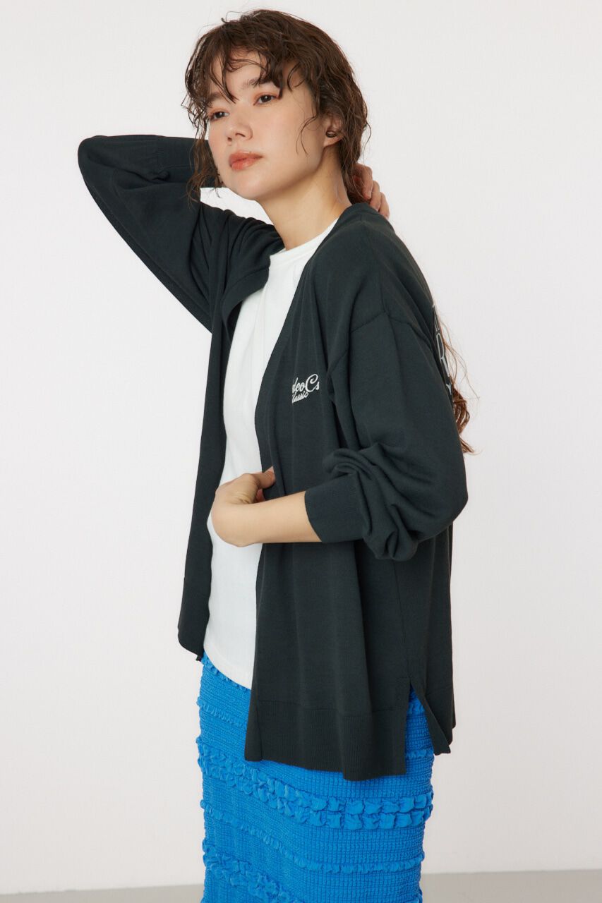 RODEO CROWNS「RCS LOGOニットトッパー」|カーディガン|