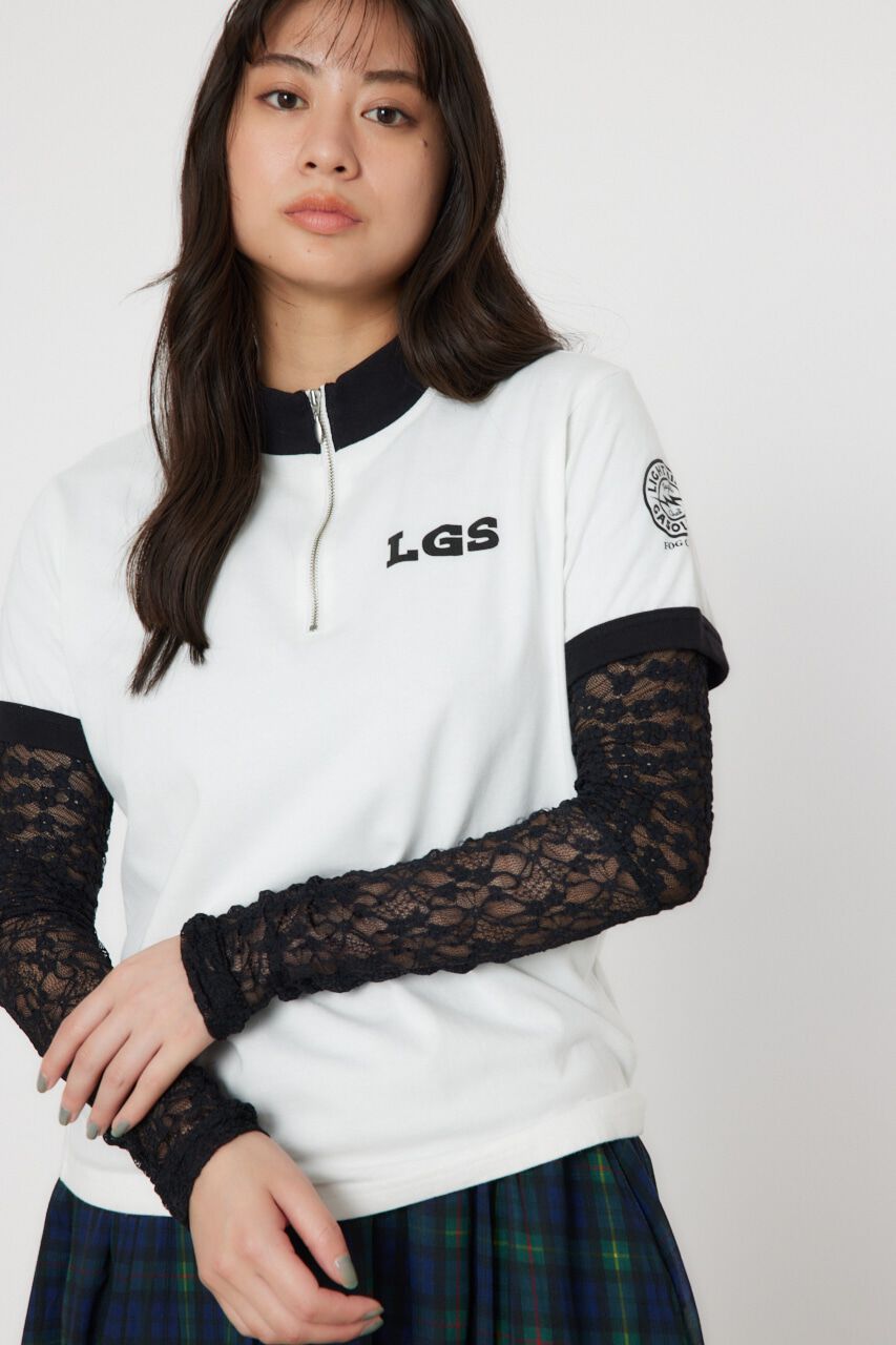 RODEO CROWNS「HALF ZIP TOPS」|Tシャツ・カットソー|O/WHT1