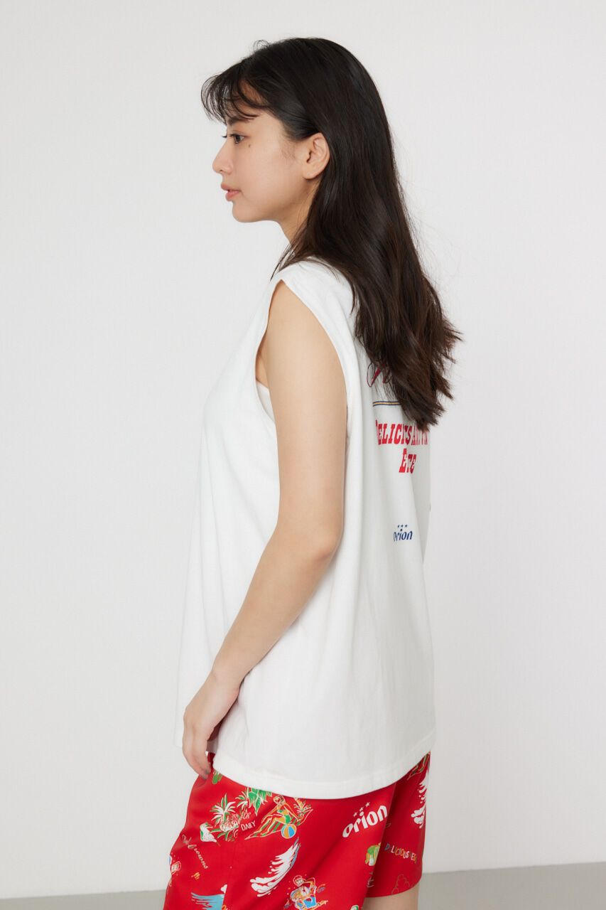 RODEO CROWNS「Orion Beer x RCSノースリーブトップス」|タンクトップ|