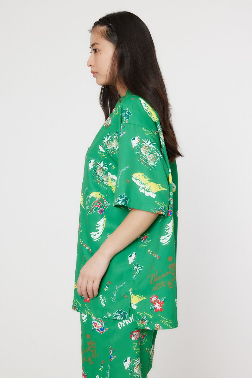 RODEO CROWNS「Orion Beer x RCS ORオープンカラーシャツ」|シャツ・ブラウス|