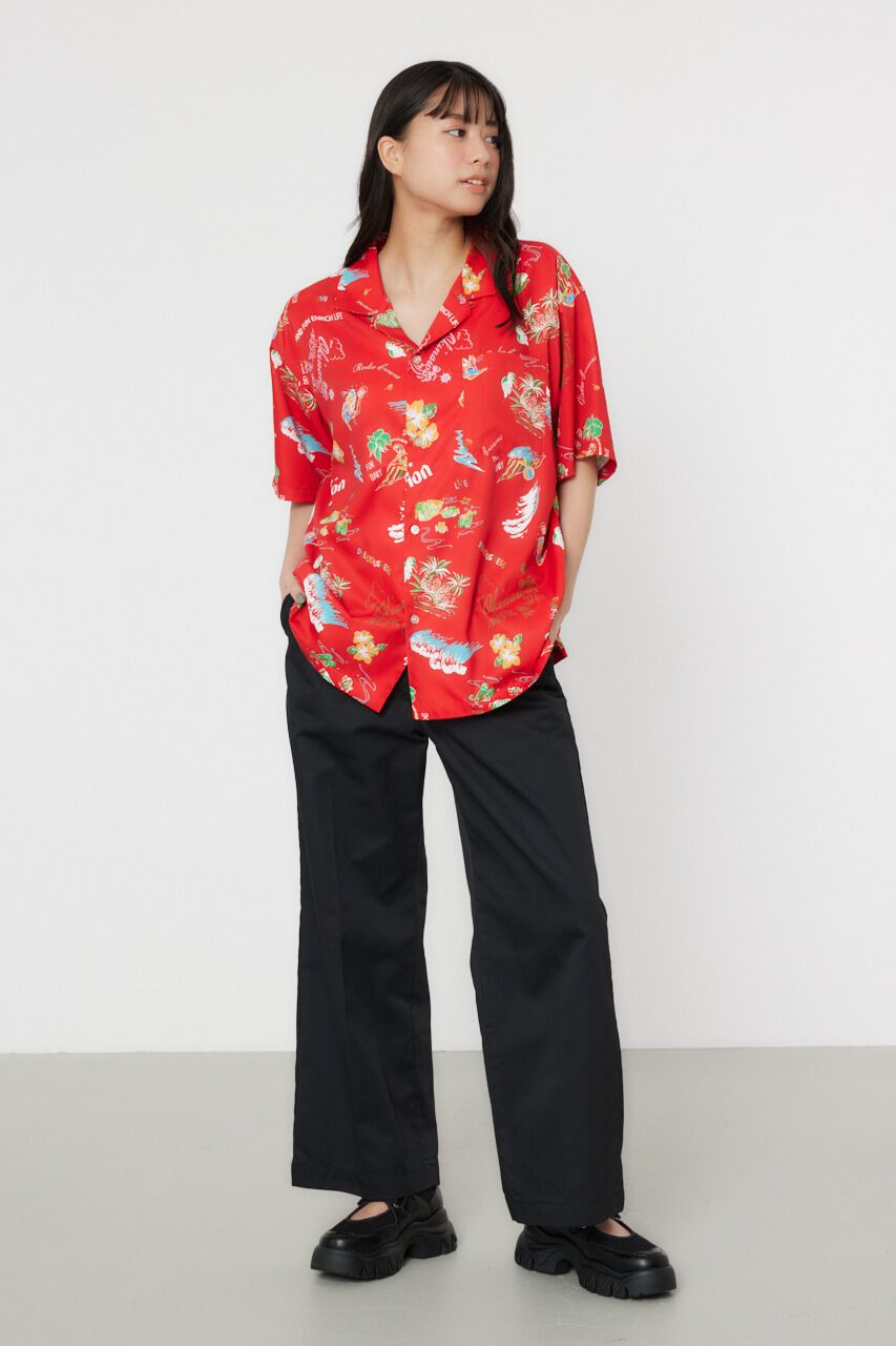 RODEO CROWNS「Orion Beer x RCS ORオープンカラーシャツ」|シャツ・ブラウス|