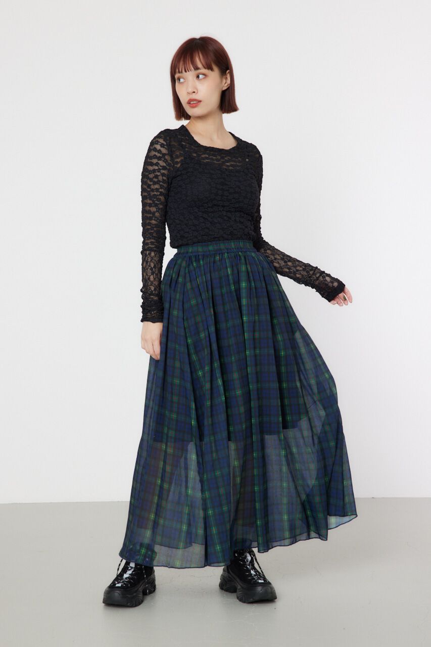 RODEO CROWNS「シアーチェックスカート」|その他|