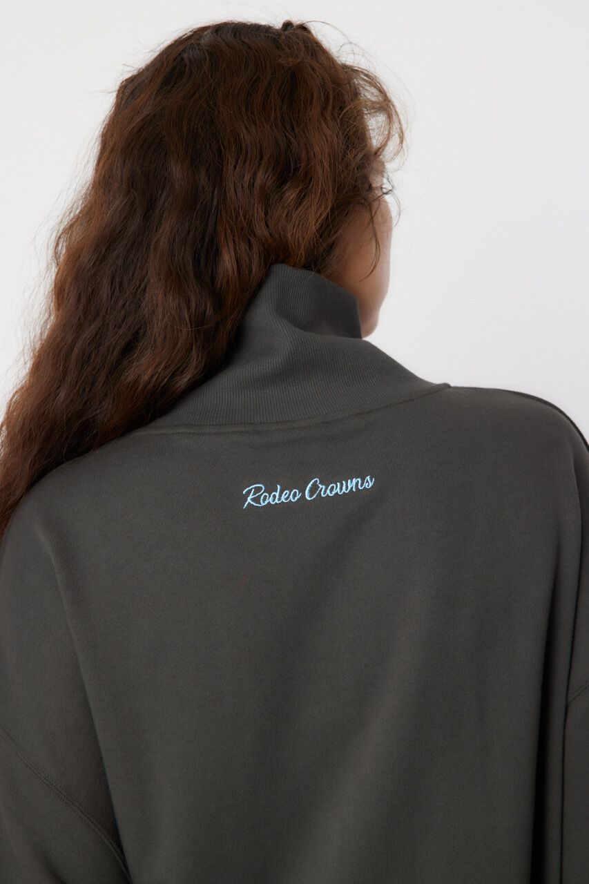 RODEO CROWNS「Champion ハーフジップスウェットワンピース」|ワンピース|