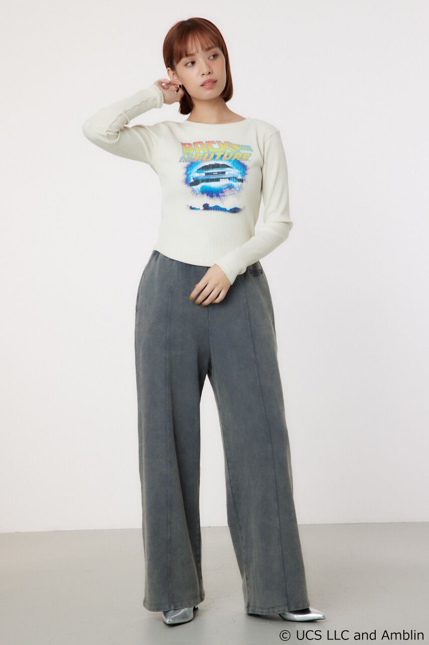 RODEO CROWNS「(BACK TO THE FUTURE)リブトップス」|Tシャツ・カットソー|