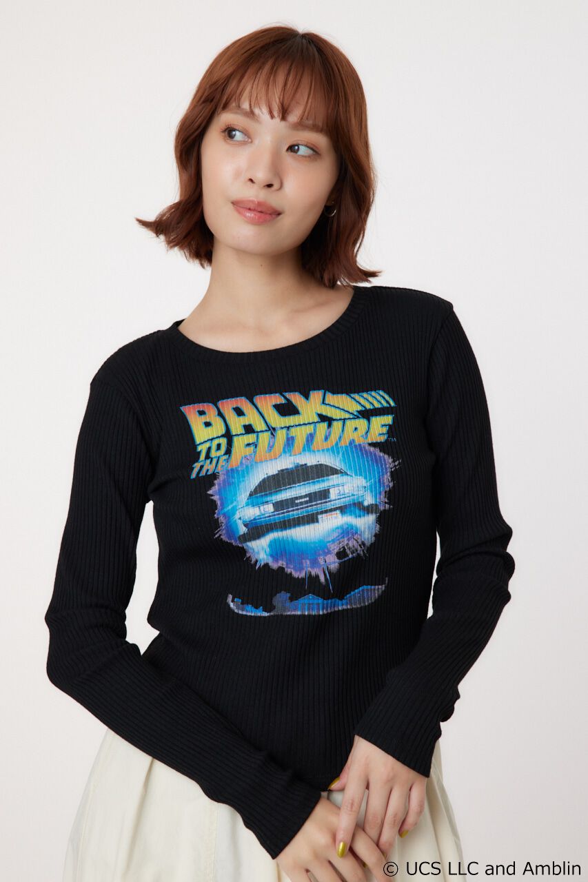 RODEO CROWNS「(BACK TO THE FUTURE)リブトップス」|Tシャツ・カットソー|