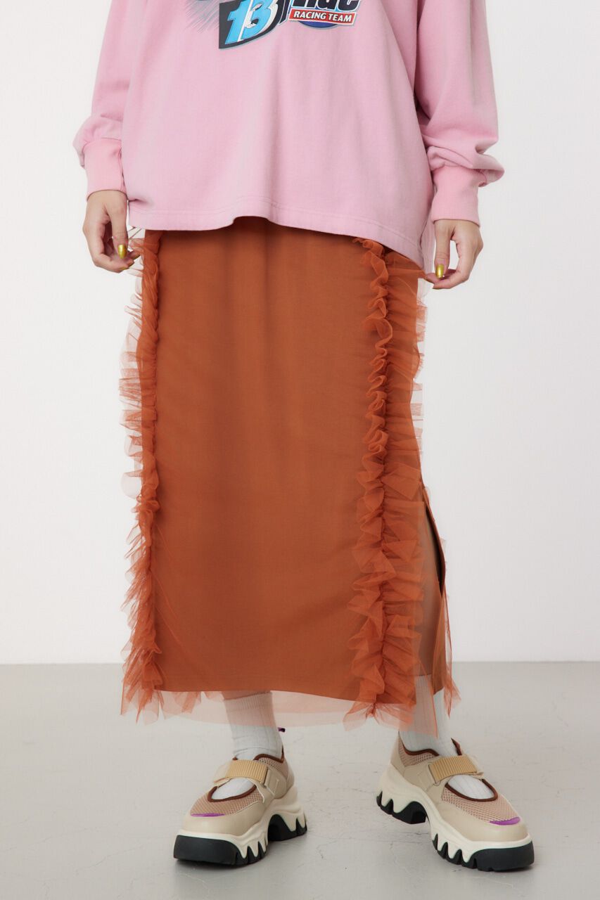 RODEO CROWNS「チュールフリルラインスカート」|その他|ORG