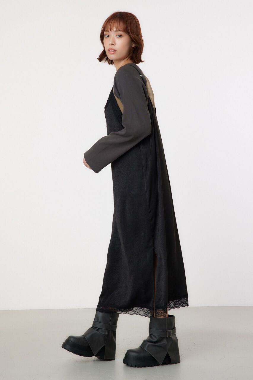 RODEO CROWNS「サテンレースキャミワンピース」|ワンピース|