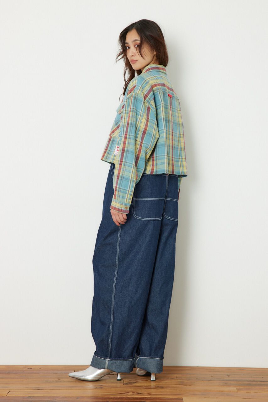 RODEO CROWNS「CHECK OVER シャツ」|シャツ・ブラウス|