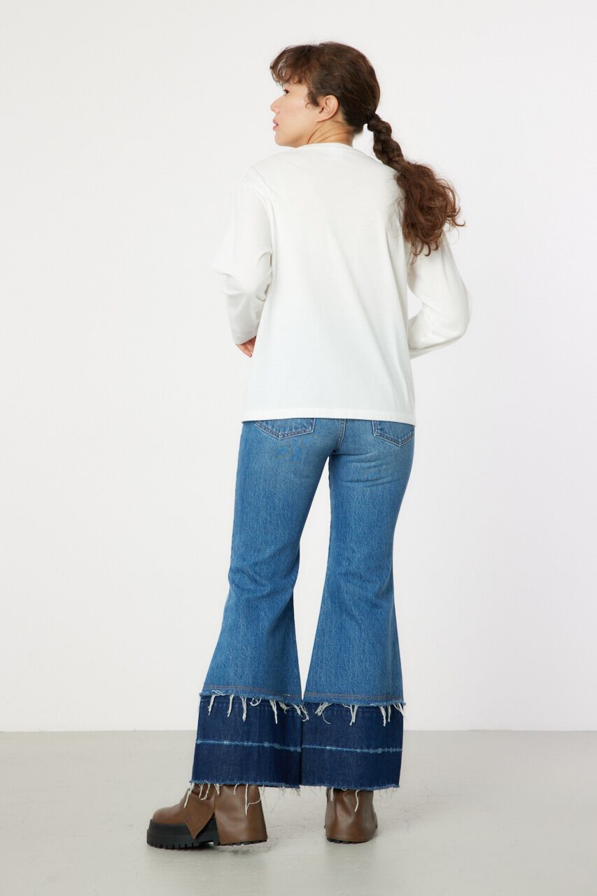 RODEO CROWNS「Label Market ロングスリーブTシャツ」|Tシャツ・カットソー|