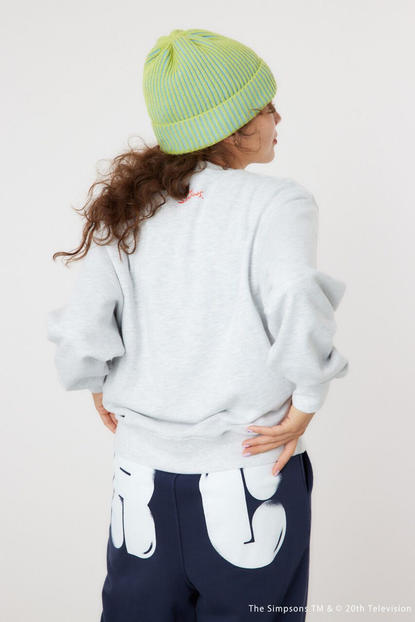 RODEO CROWNS「(THE SIMPSONS)Xmasスウェットトップス」|パーカー|