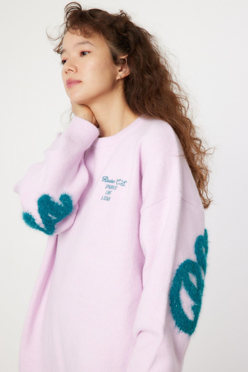 RODEO CROWNS「ラメシャギーロゴニットワンピース」|ワンピース|PNK