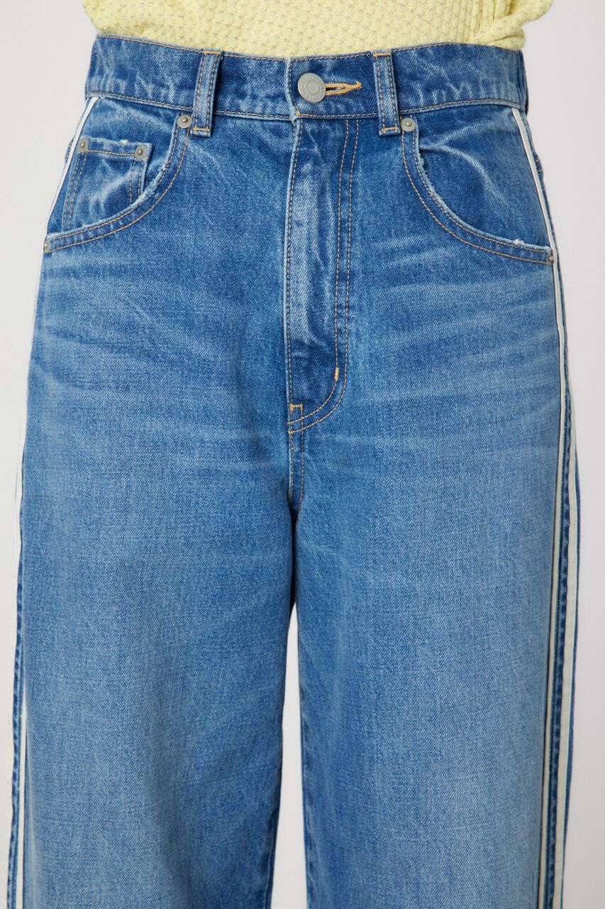 RODEO CROWNS「サイドラインルーズデニム」|デニム|