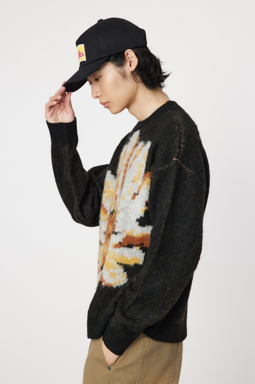 RODEO CROWNS「ビッグフラワーニット」|ニット・セーター|