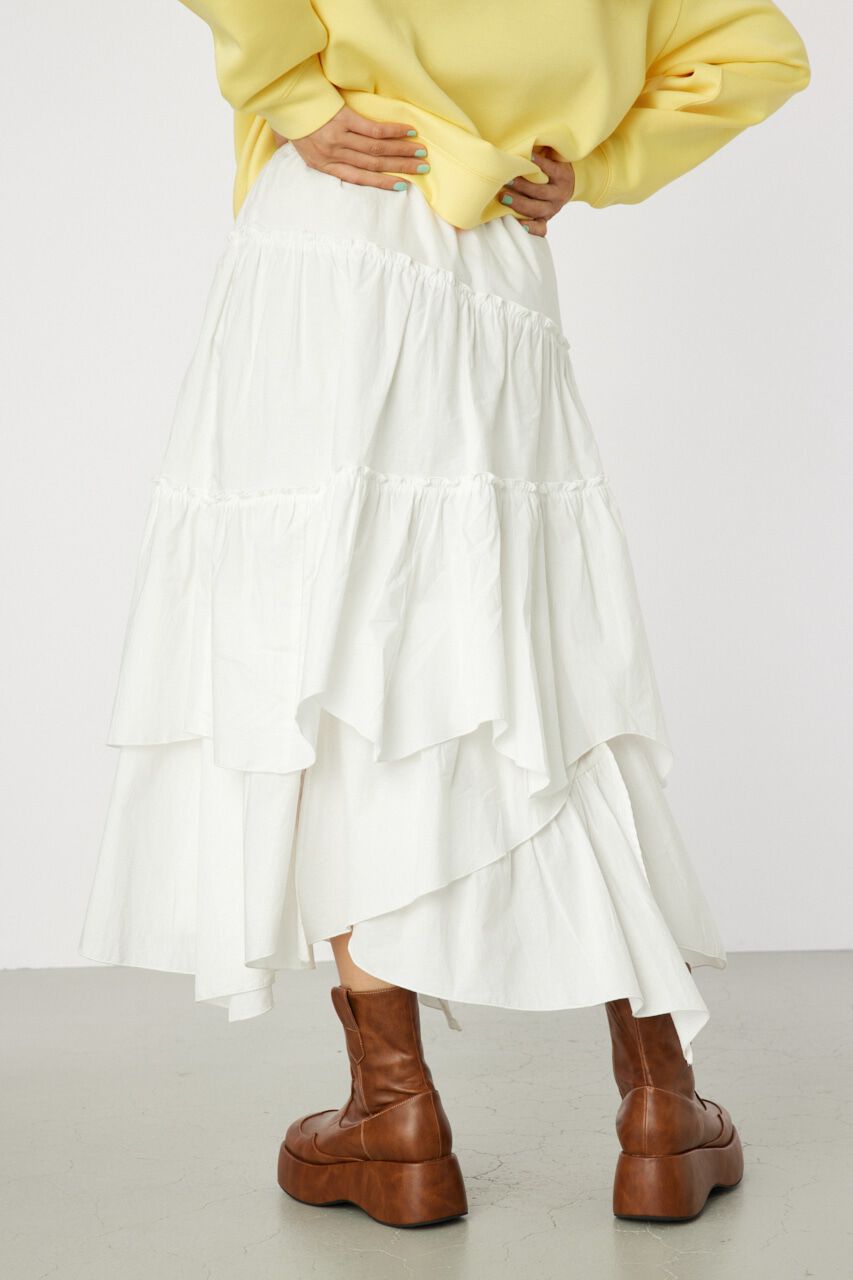 RODEO CROWNS「ランダムティアードスカート」|スカート|
