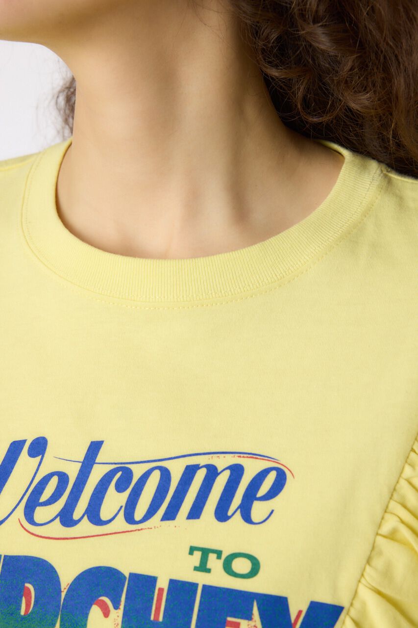 RODEO CROWNS「HERCHEYフリル ロングスリーブTシャツ」|Tシャツ・カットソー|