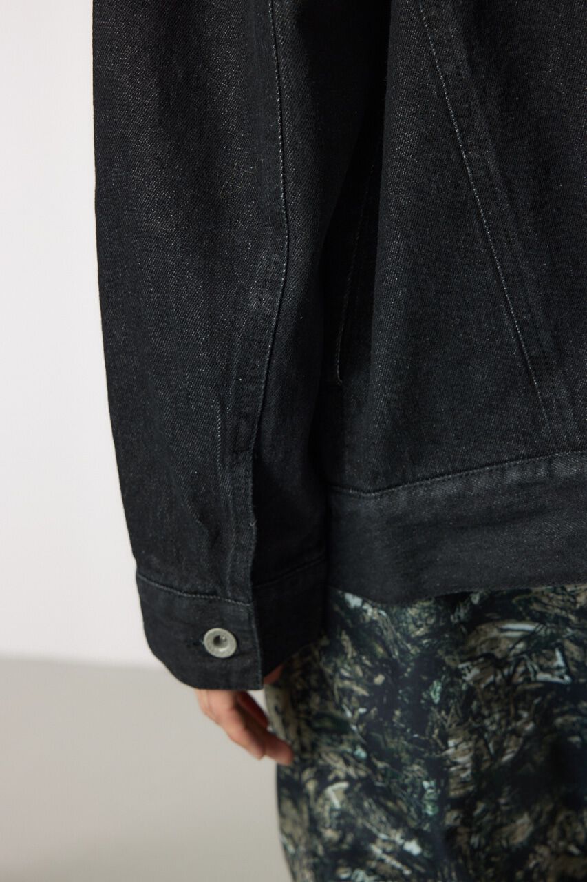 RODEO CROWNS「フリンジワイドデニムジャケット」|デニムジャケット|