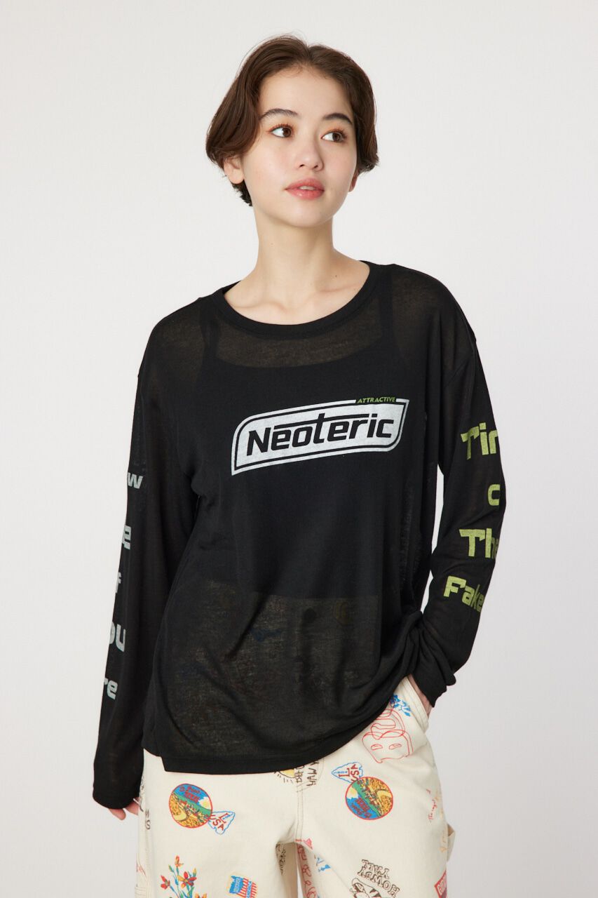 RODEO CROWNS「NeotericシアーロングスリーブTシャツ」|Tシャツ・カットソー|