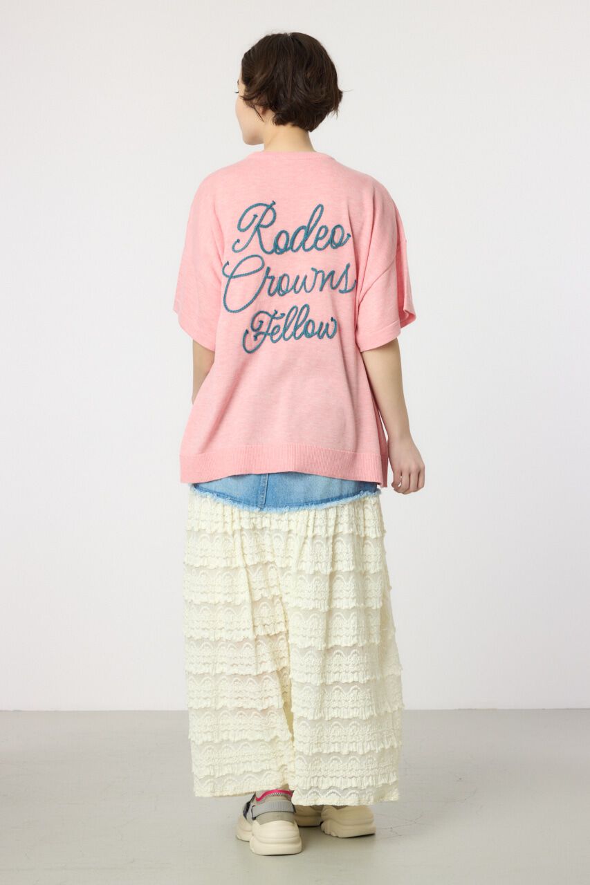 RODEO CROWNS「スクリプトロゴニットトップス」|ニット・セーター|