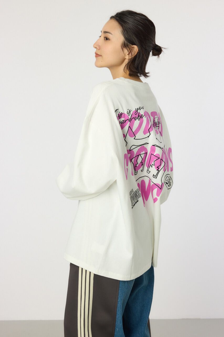 RODEO CROWNS「BACK SKETCH LOGO ロングTシャツ」|Tシャツ・カットソー|