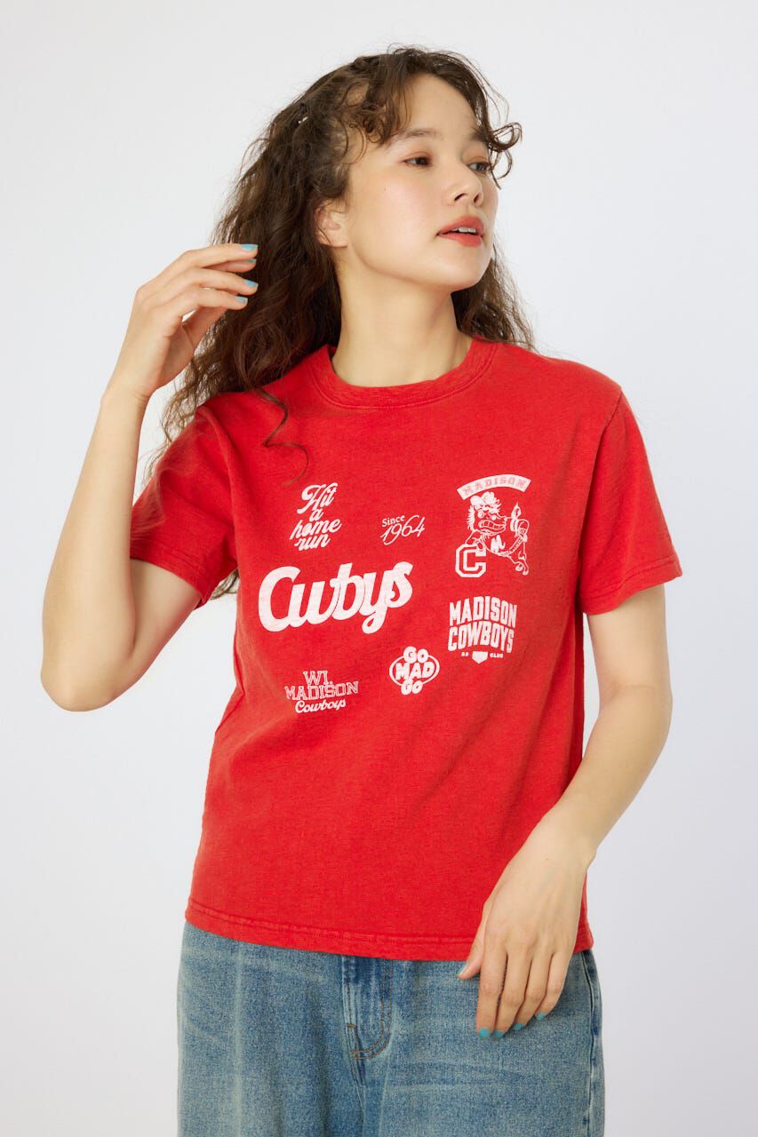 RODEO CROWNS「WMC Tシャツ」|Tシャツ・カットソー|RED