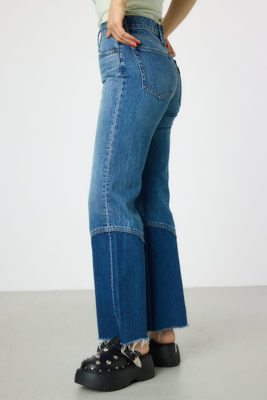 RODEO CROWNS「HEM WESTERN デニムパンツ」|デニム|