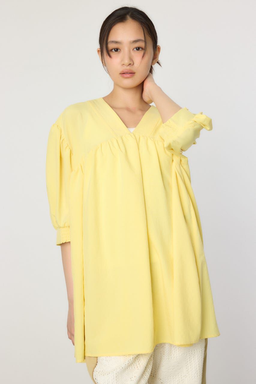 RODEO CROWNS「ギャザーチュニック2WAYブラウス」|シャツ・ブラウス|