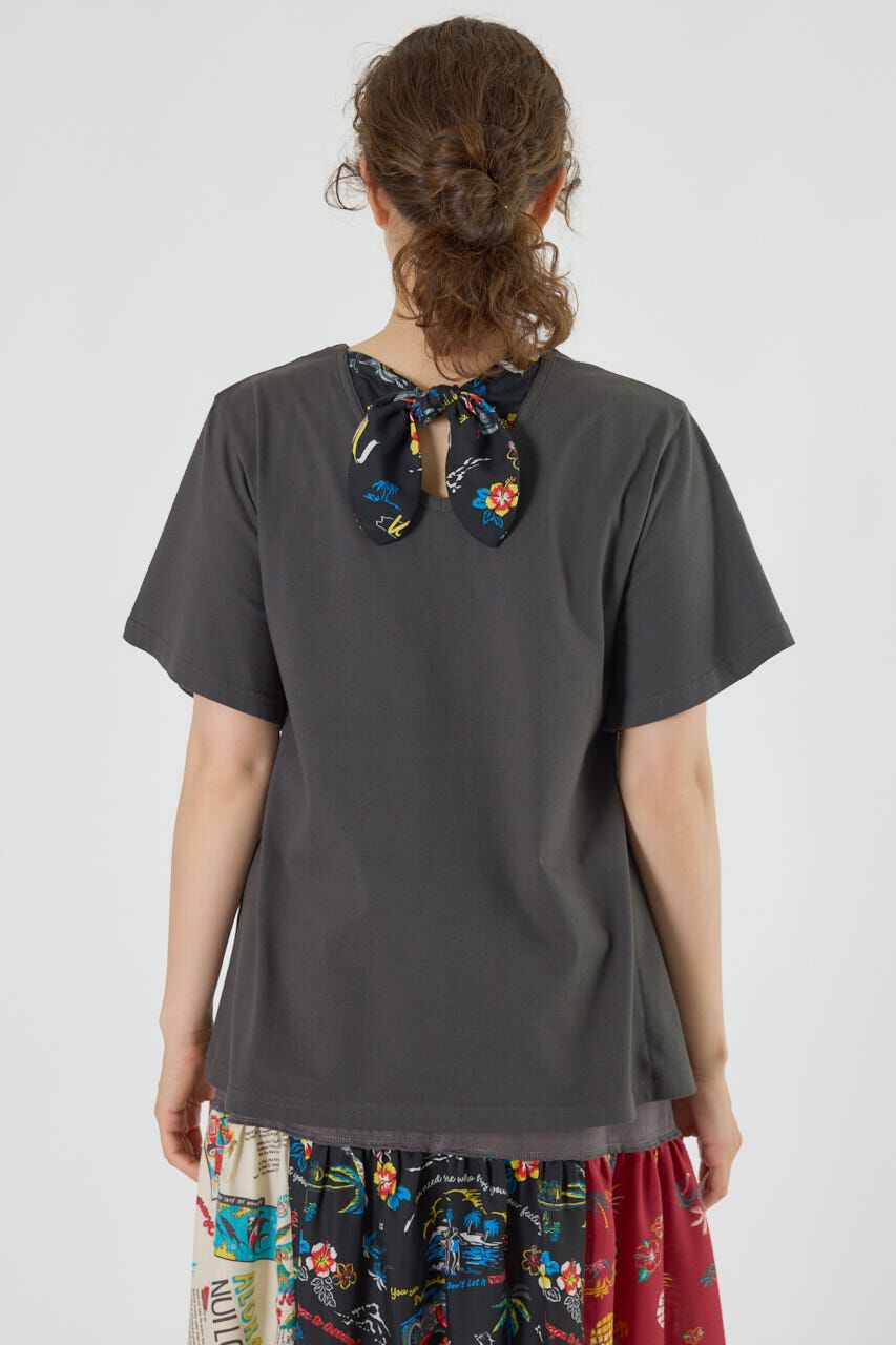 RODEO CROWNS「バックリボンアロハTシャツ」|Tシャツ・カットソー|