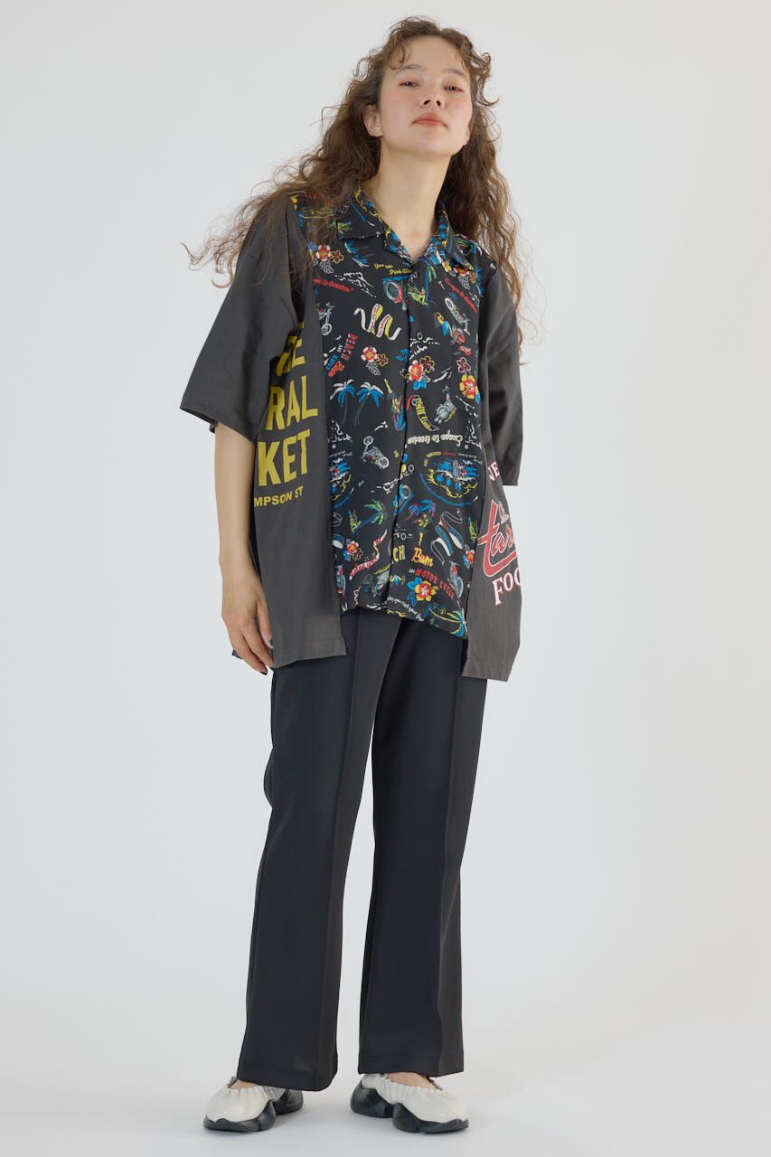 RODEO CROWNS「ドッキングアロハビッグシャツ」|シャツ・ブラウス|